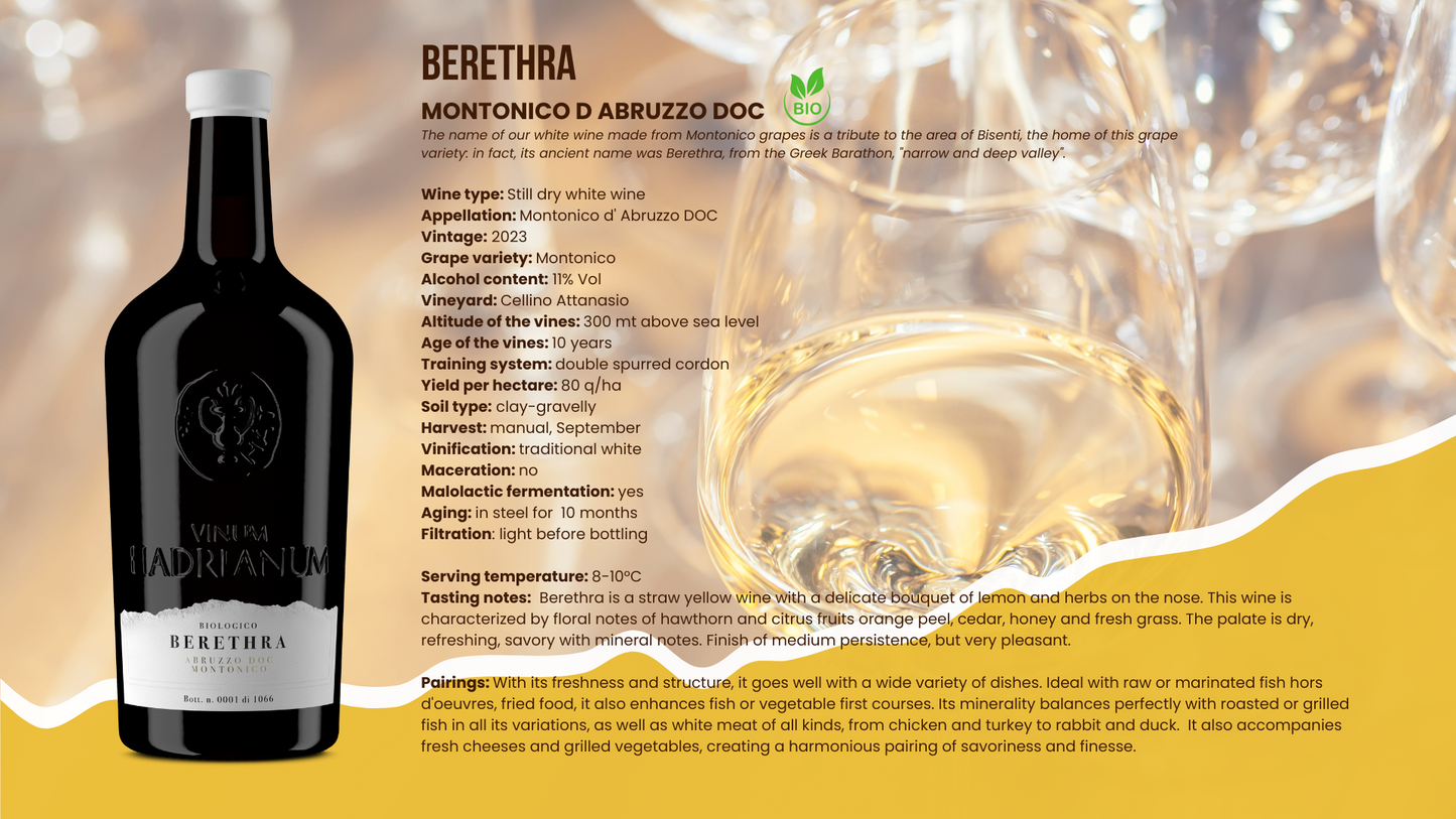 Berethra Montonico d' Abruzzo DOC