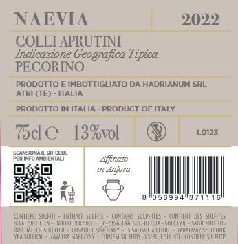 Naevia Pecorino Colli Aprutini IGT