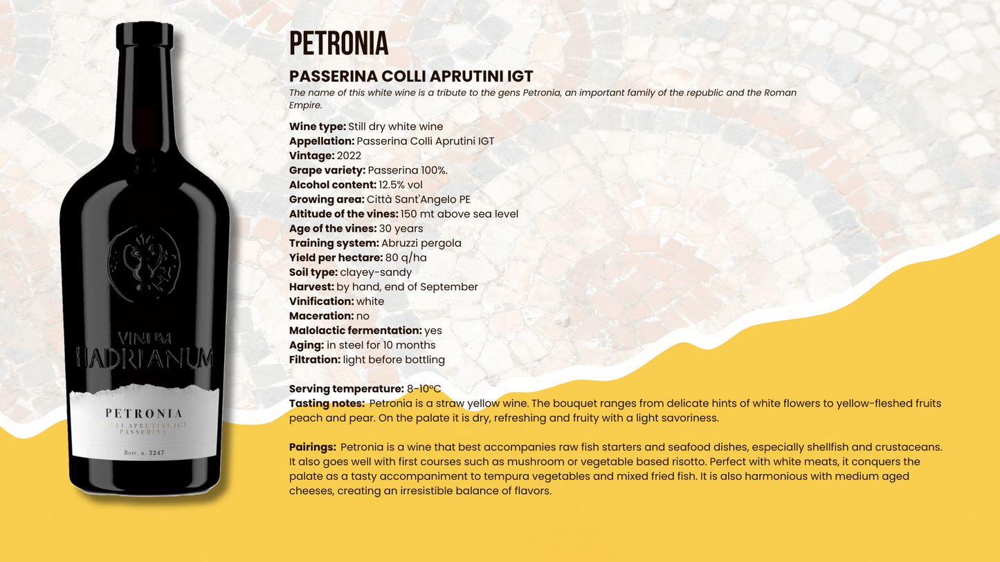 Petronia Passerina Colli Aprutini IGT