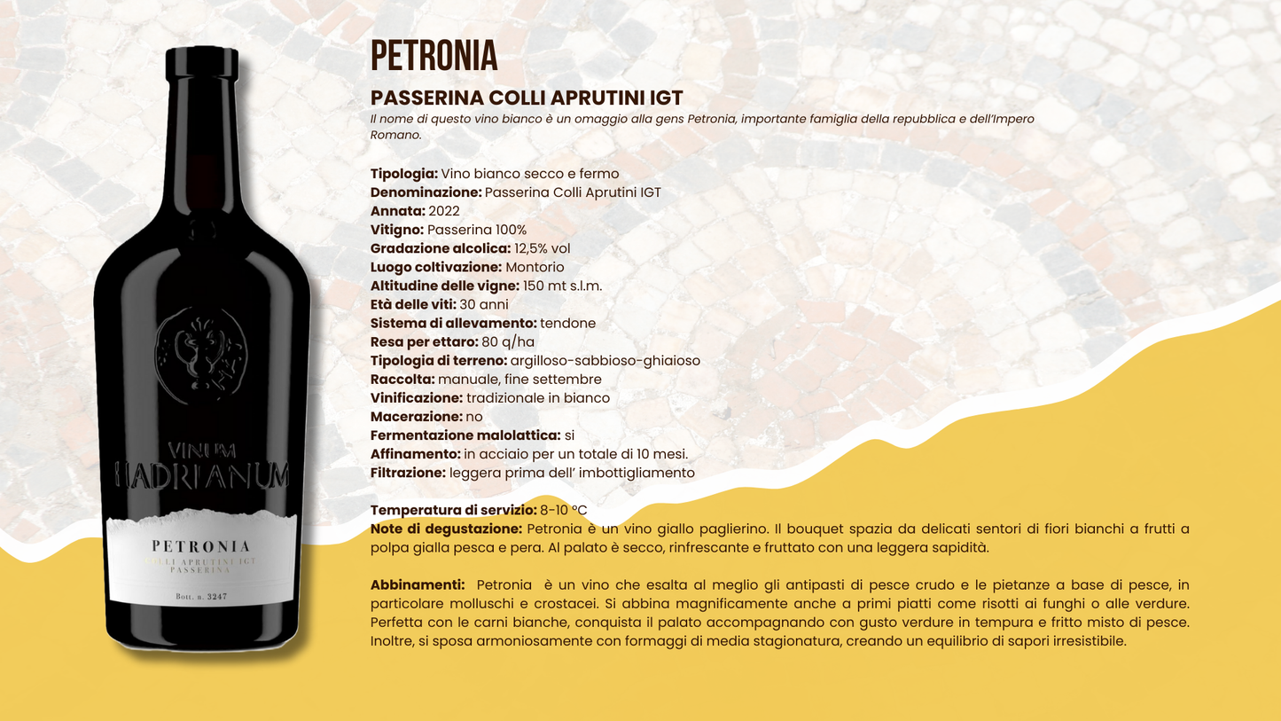 Petronia Passerina Colli Aprutini IGT