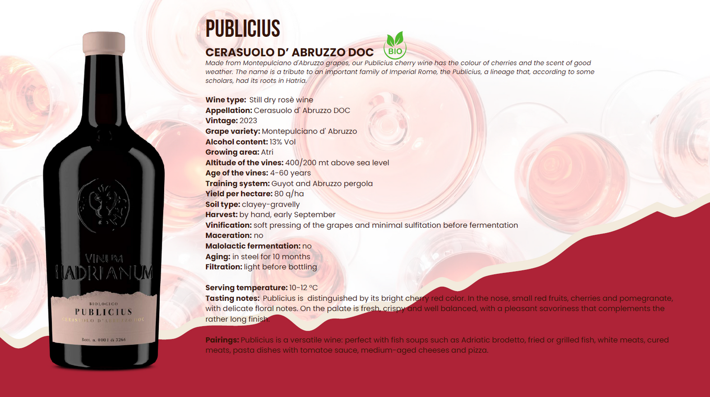 Publicius Cerasuolo D’ Abruzzo DOC