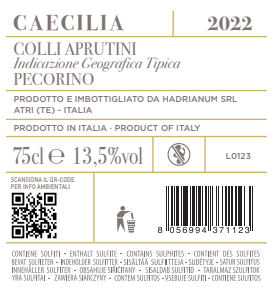Caecilia Pecorino d' Abruzzo DOC