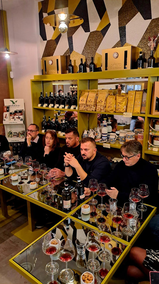 Il Cerasuolo di Vinum Hadrianum protagonista della serata ad Amber Wine Corner