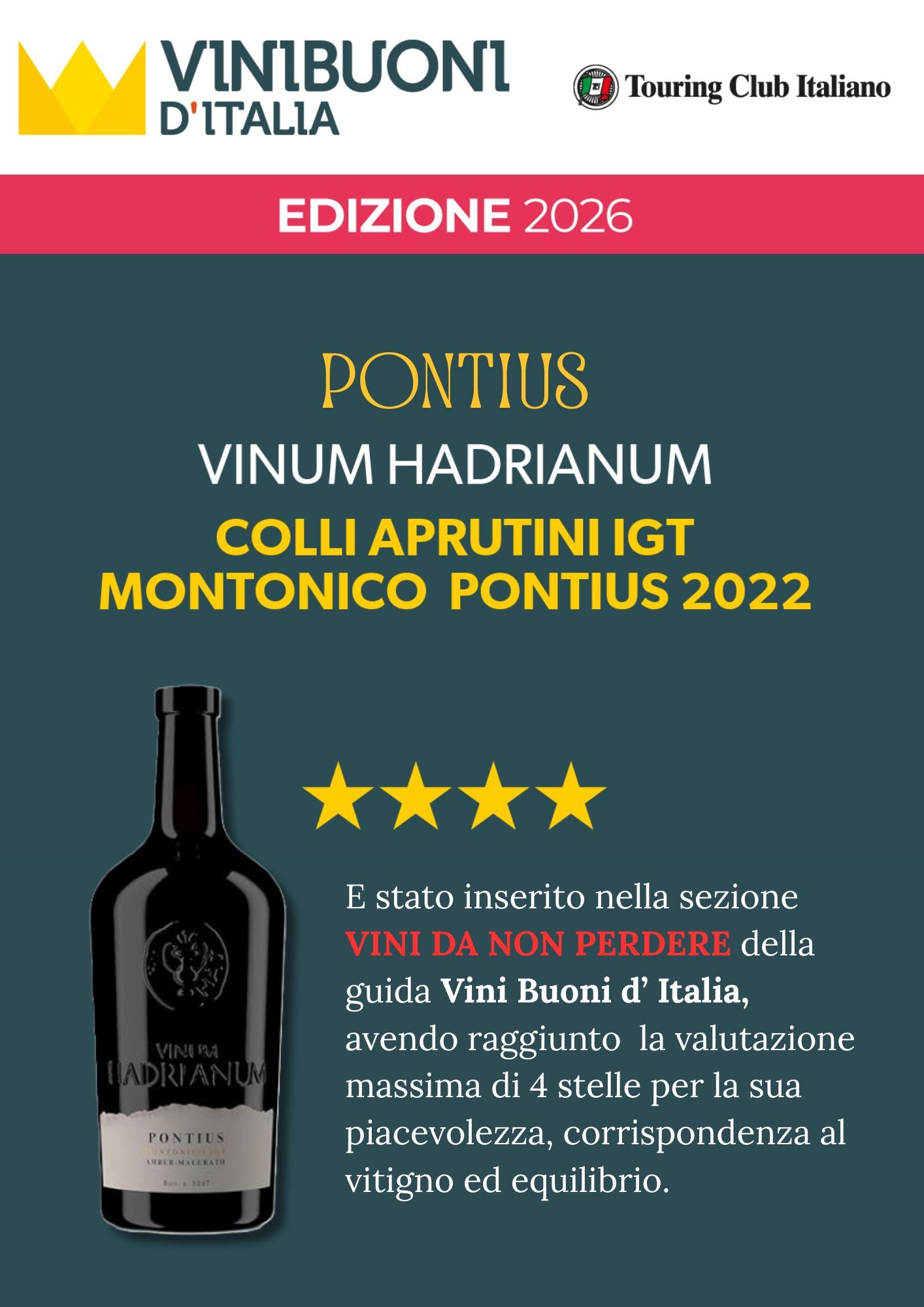 Pontius Montonico Colli  Aprutini IGT