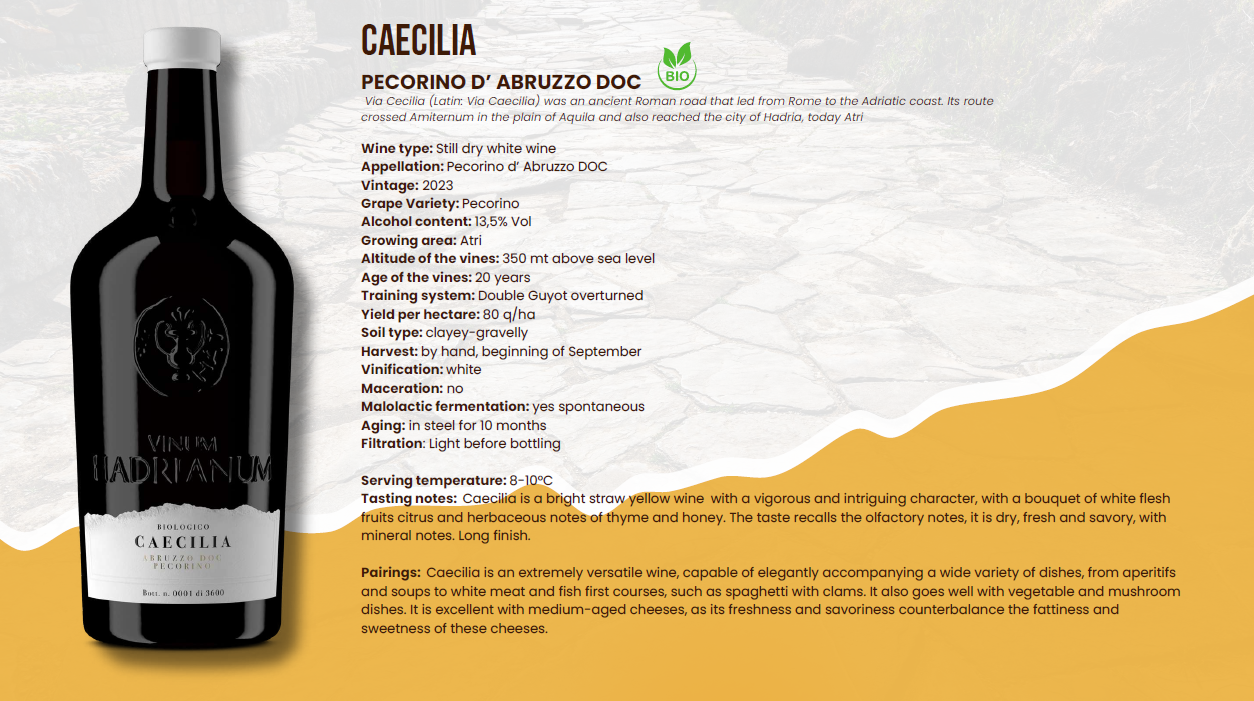Caecilia Pecorino d' Abruzzo DOC