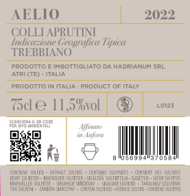 AELIO 2022 TREBBIANO COLLI APRUTINI IGT